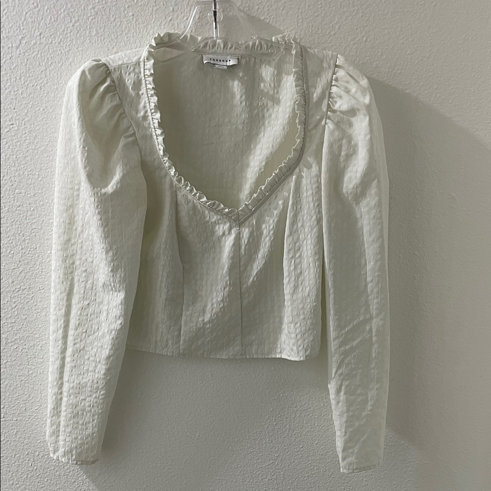 Women’s long sleeve top by Top Shop Size 4 - small